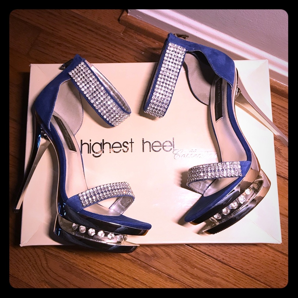Royal Blue and Diamond/Highest Heel Collection